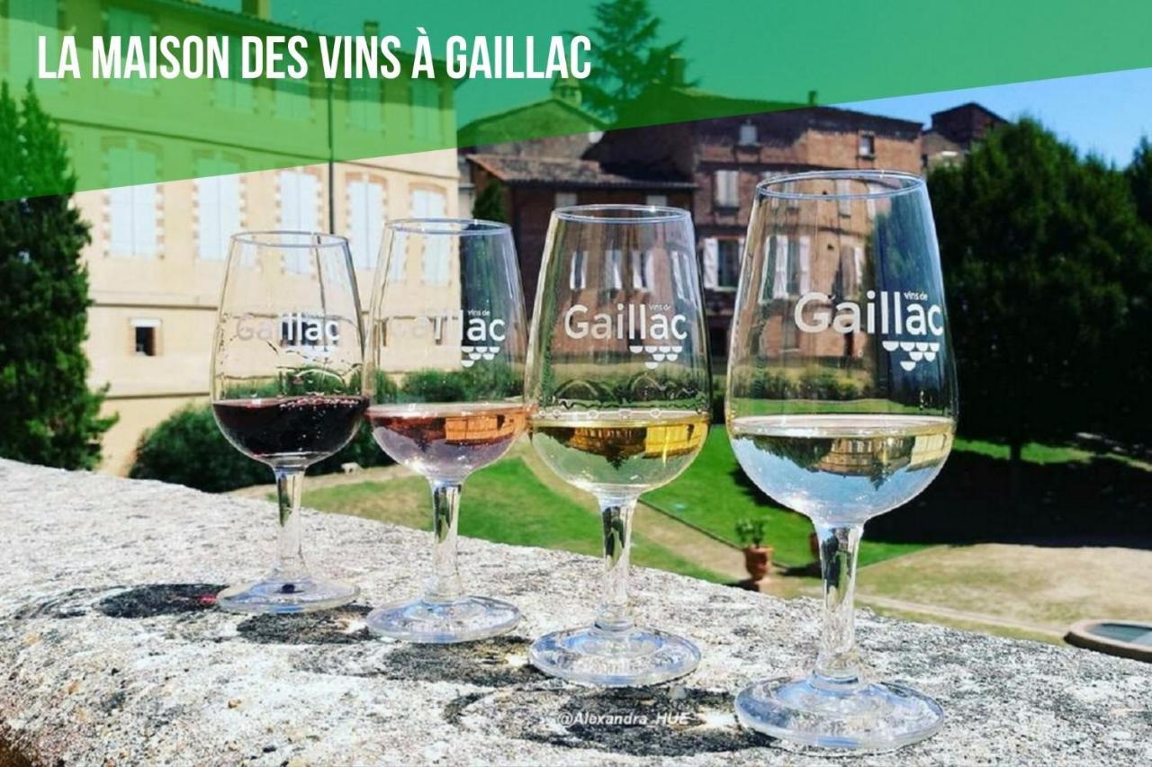 Le Cottage Duo Vigne Rouge Sauna Gaillac Entre Albi-Toulouse & Les Cottages Du Tarn Brens  Eksteriør billede