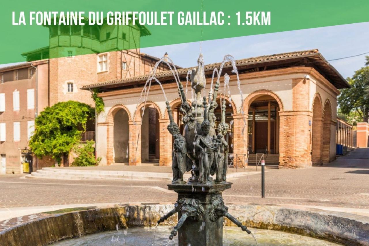 Le Cottage Duo Vigne Rouge Sauna Gaillac Entre Albi-Toulouse & Les Cottages Du Tarn Brens  Eksteriør billede