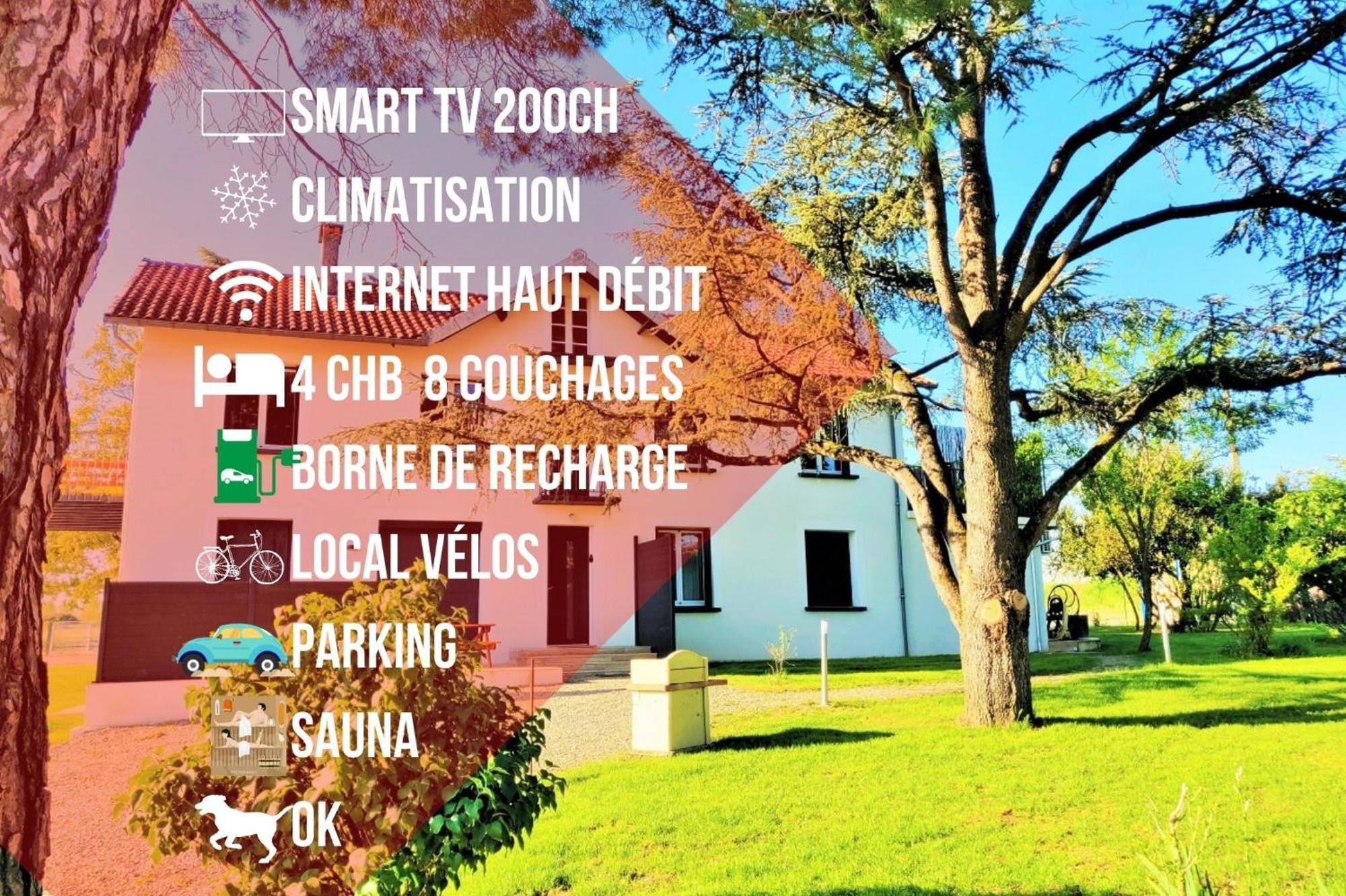 Le Cottage Duo Vigne Rouge Sauna Gaillac Entre Albi-Toulouse & Les Cottages Du Tarn Brens  Eksteriør billede